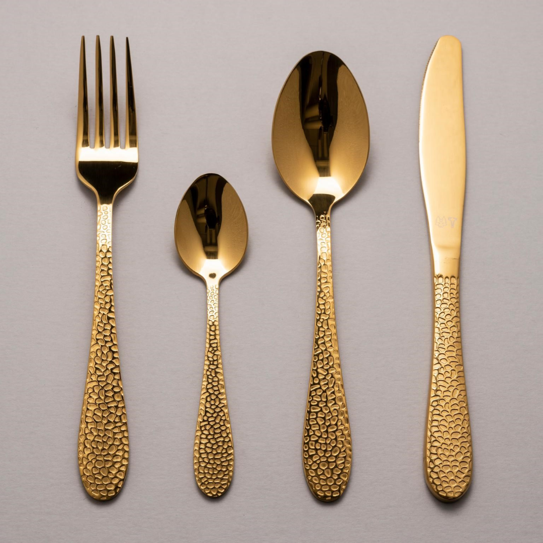 NIMBUS - Besteckset (Messing) 16-teilig