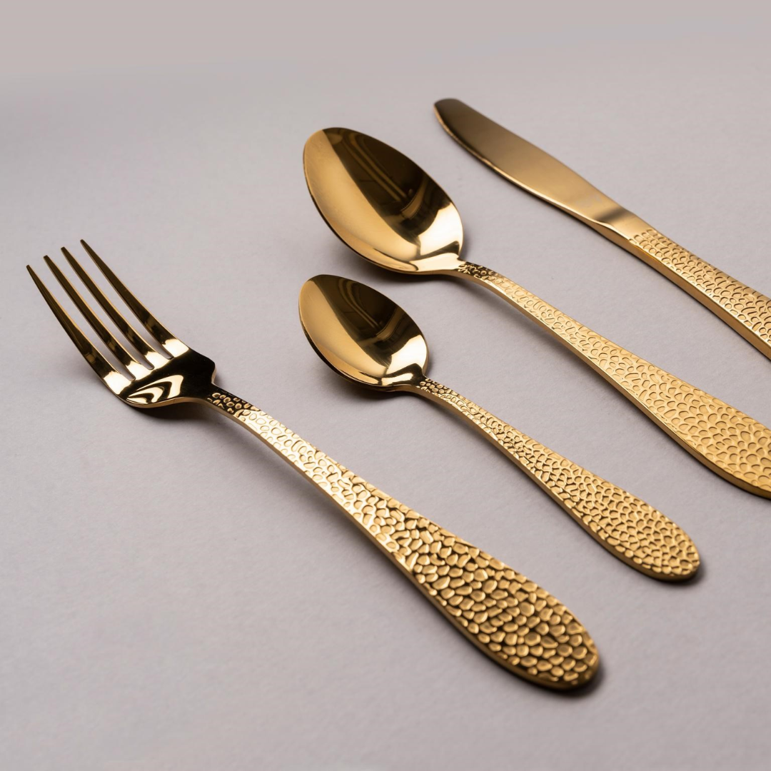 NIMBUS - Besteckset (Messing) 16-teilig