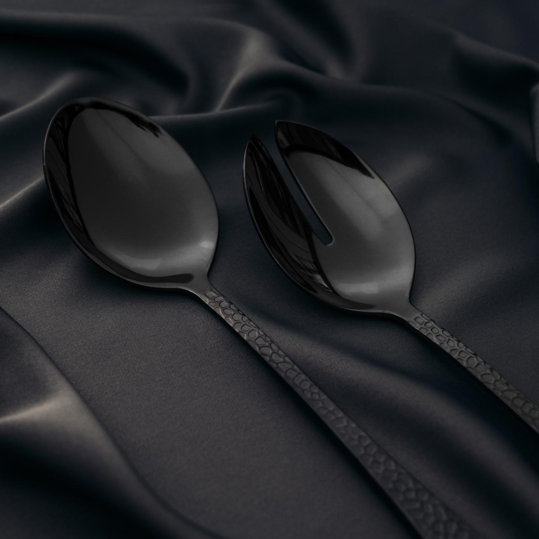 FROST ONYX - Salatbestik (Onyx Sort)