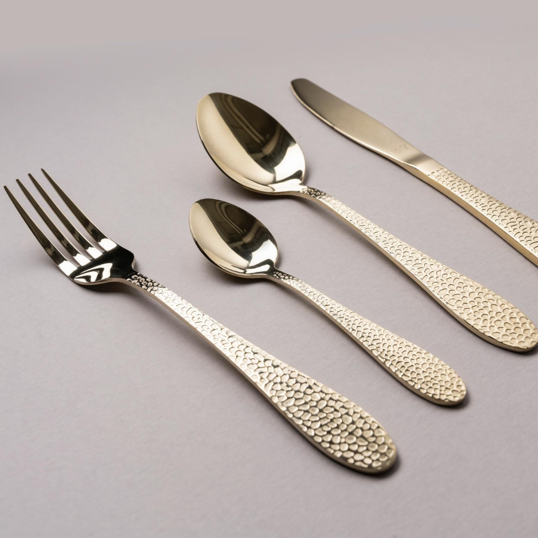 AURA - Besteckset (Cava) 16-teilig