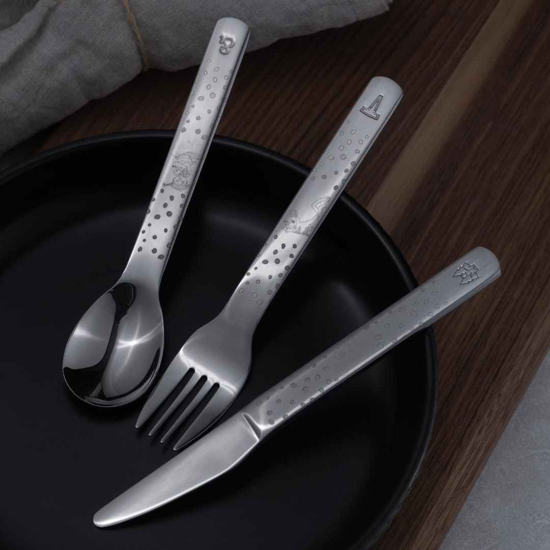 Lupo - Børnebestik (Pippi Langstrømpe) 9 dele