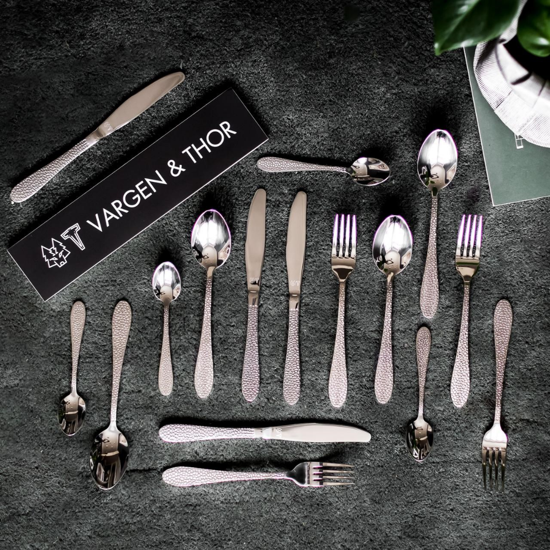 GRÅFOT- Besteckset (Silber) 16 Teile