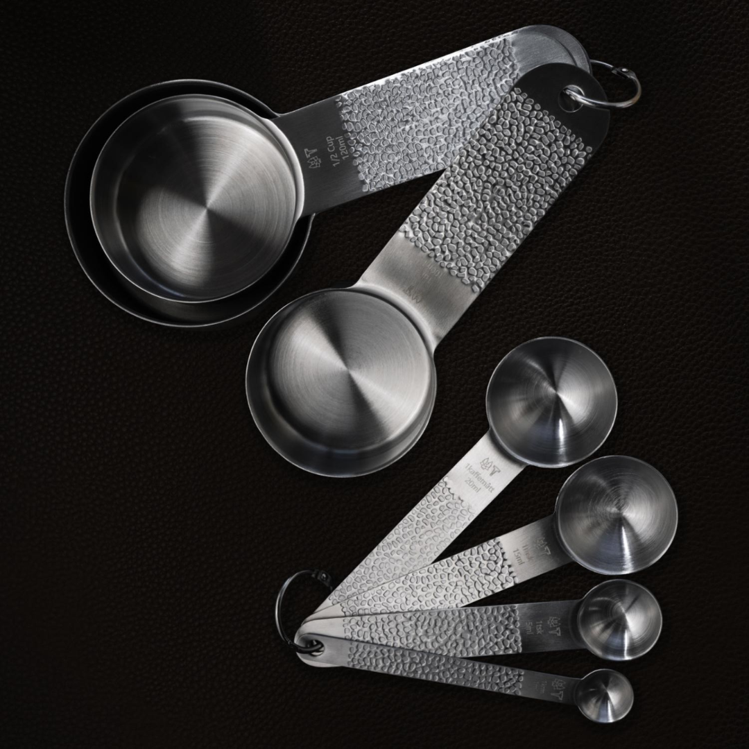 FROST - Messlöffel (Silber) 7-teilig