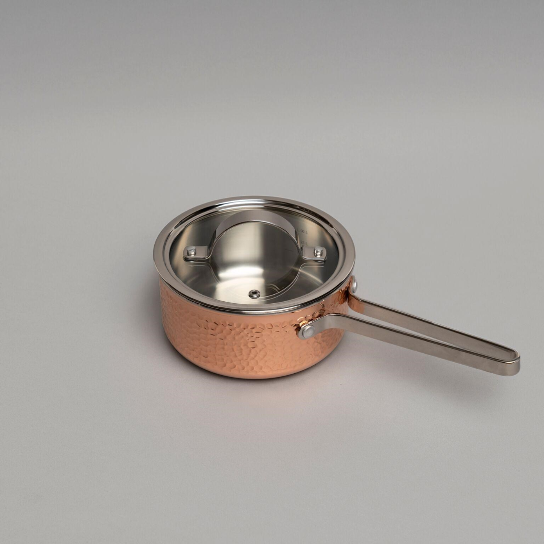 Vera - 1,6L Kasserolle. Kobber