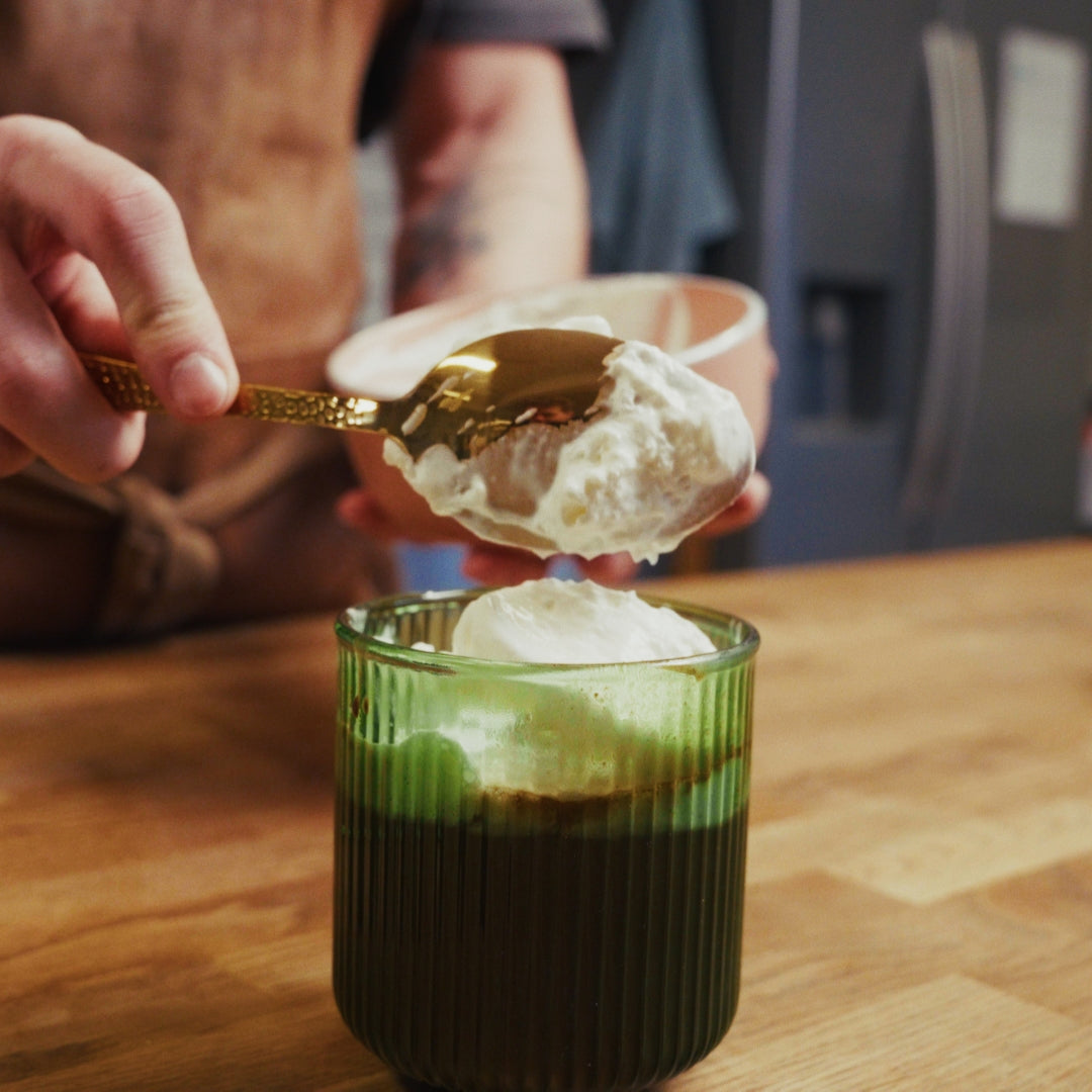 YKON - kaffekopper i (grøn) (4 x 410 ml), Borosilikat