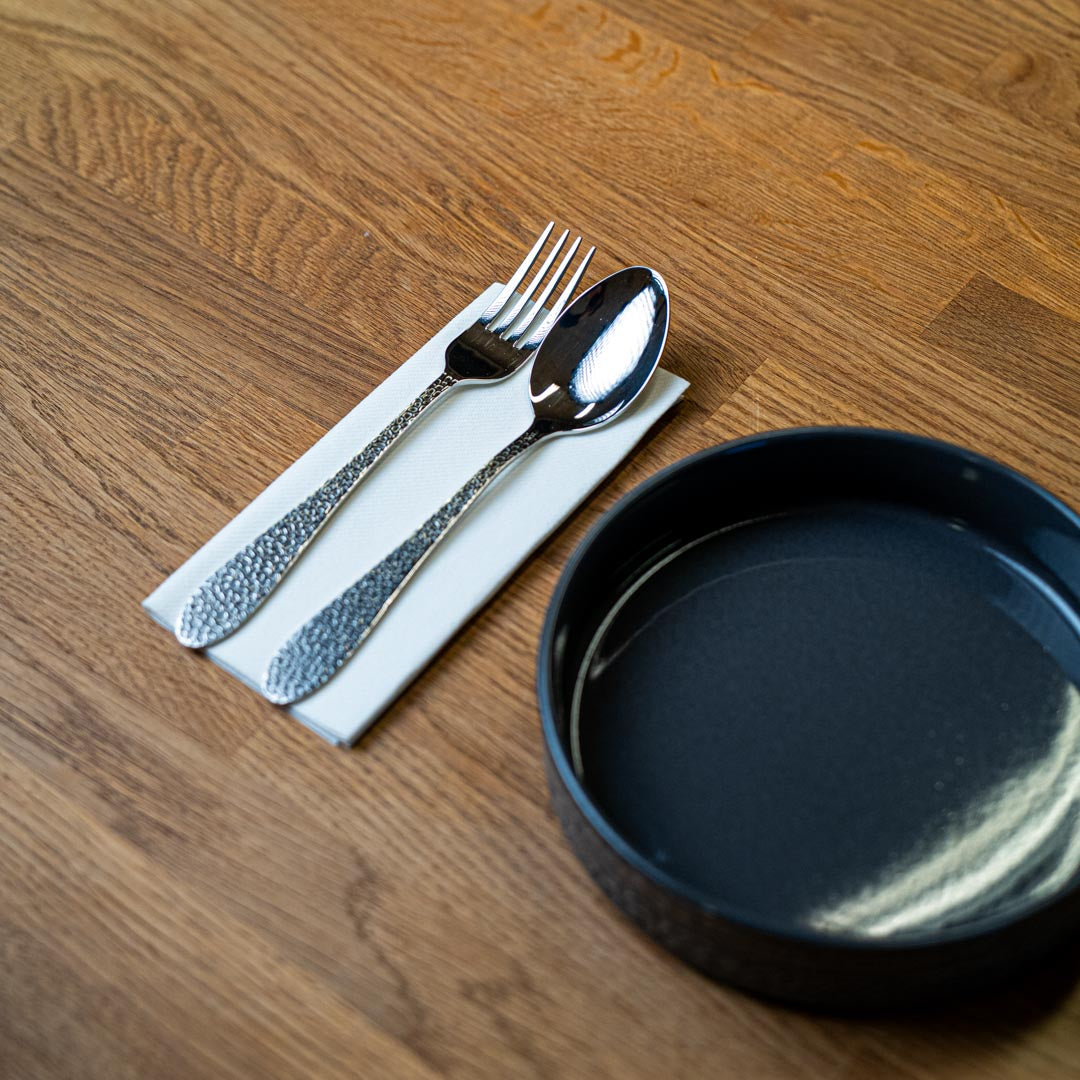 GRÅFOT - Dessert-/Forretbestik (Rustfrit stål) 8 dele