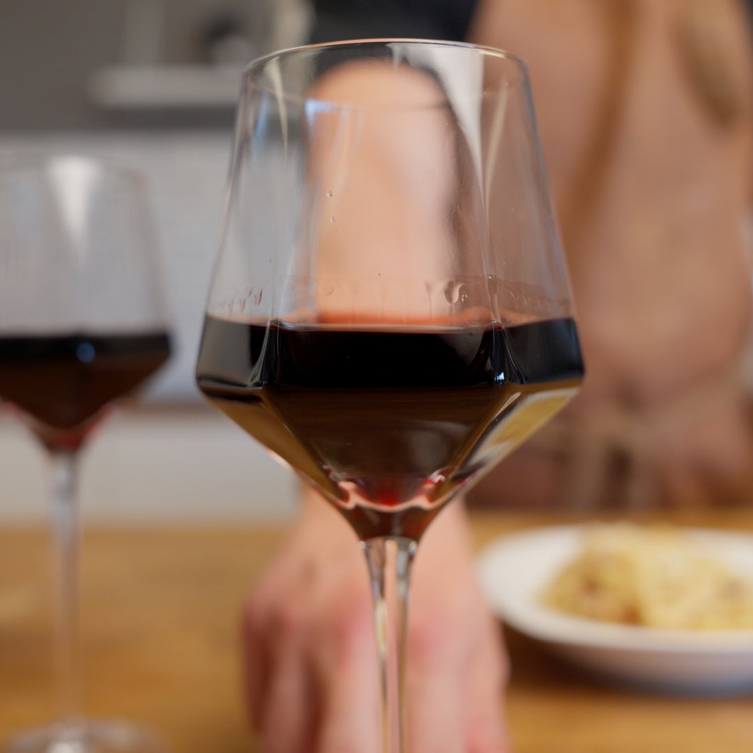 HEXA Vinglas - 4-Pak, produceret i borosilikat