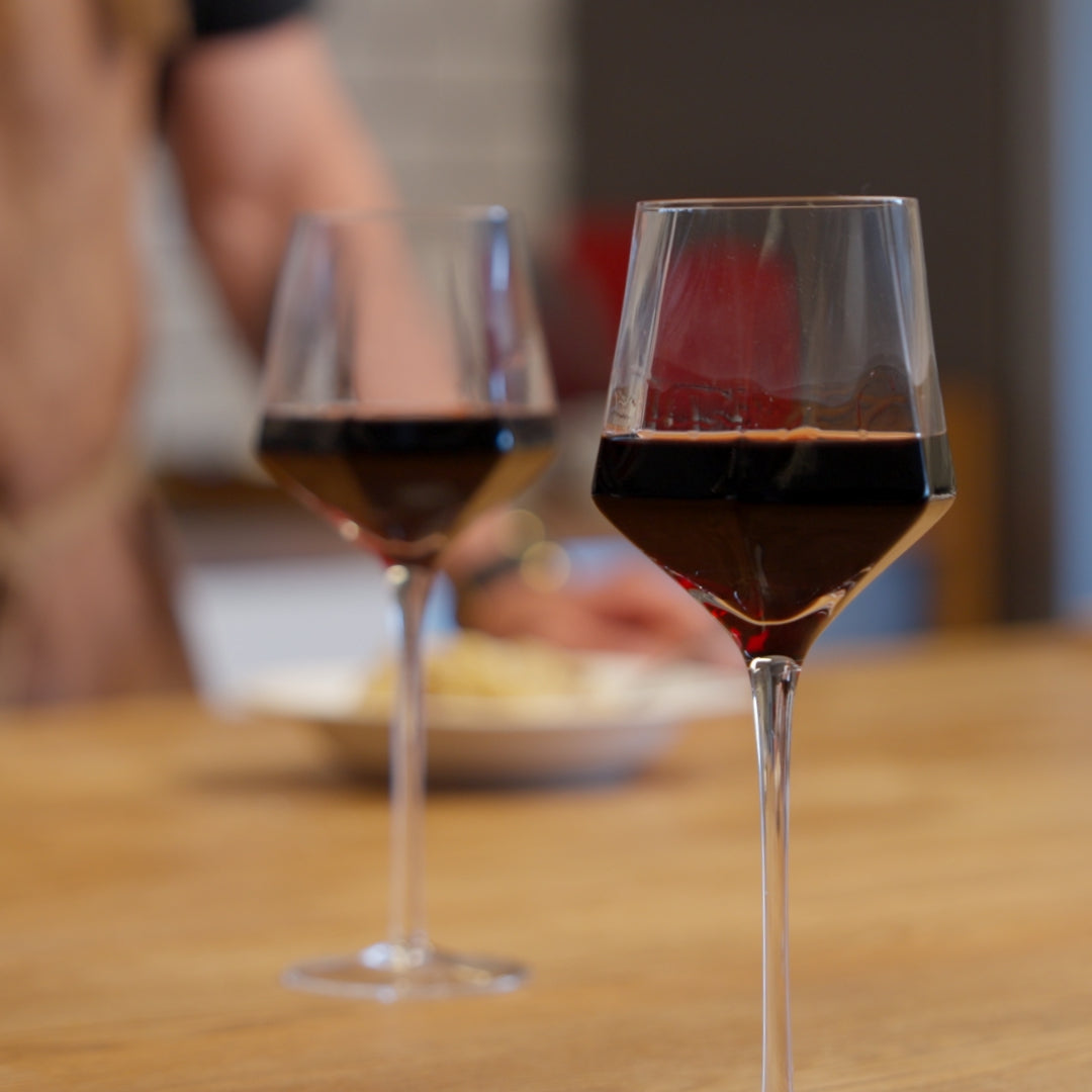 HEXA Weinglas – 4er-Pack, hergestellt aus Borosilikat