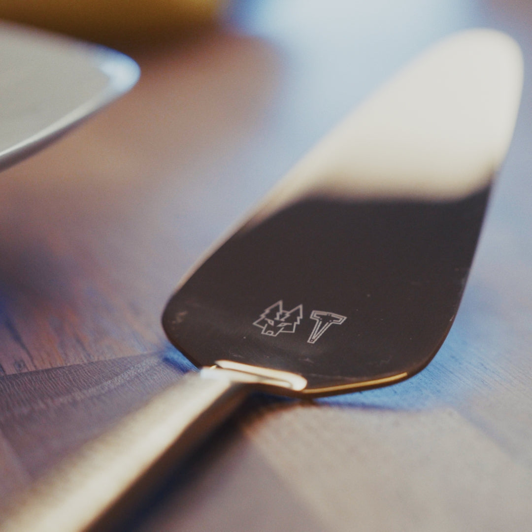 FROST Tårtspade - Kagekniv (Messing)