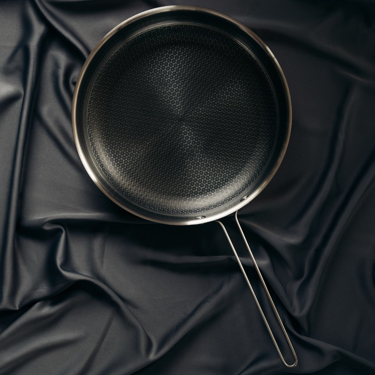 Modell Yb - 28 cm Stegepande. Kobber