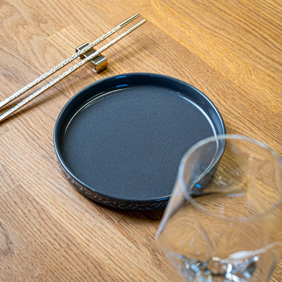 Servicen C - 4 x middagstallerkener (Antracit)