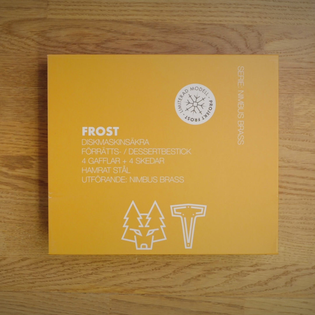 Video laden: NIMBUS - Dessert-/Vorspeisenbesteck (Messing) 8-teilig