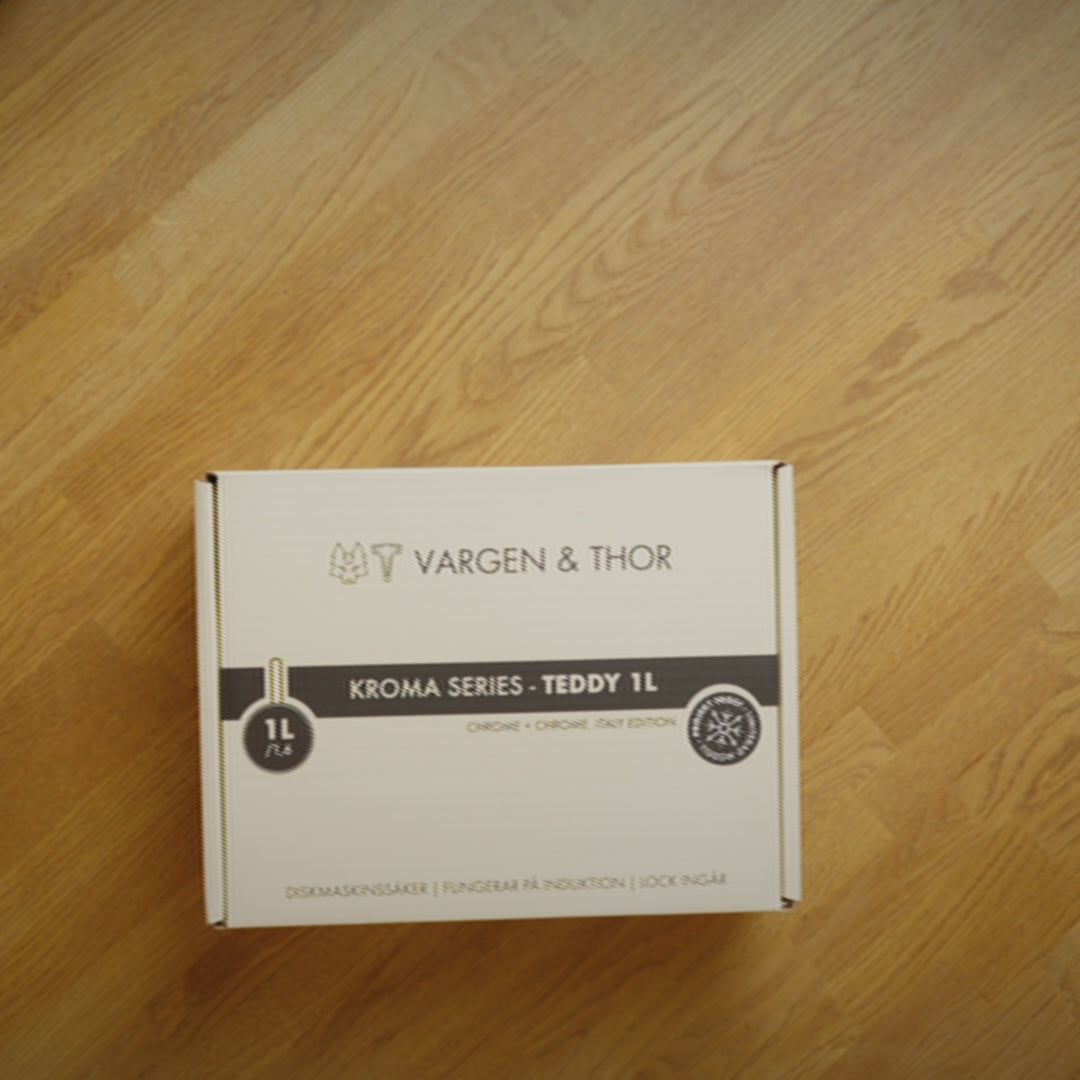 Indlæs video: TEDDY - 1L Kasserolle. Poleret sølv