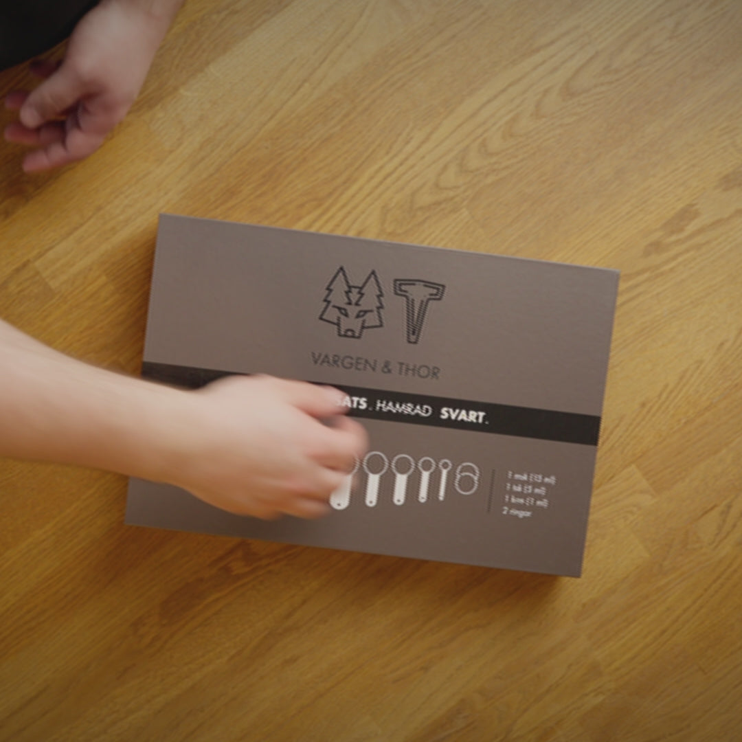 Video laden: FROST - Messlöffel (Schwarzstahl) 7-teilig