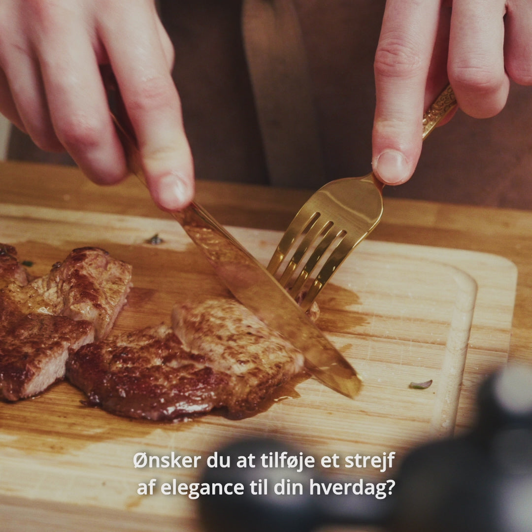 Video laden: FENIX - Besteckset (Kupfer-Rosé) 16-teilig