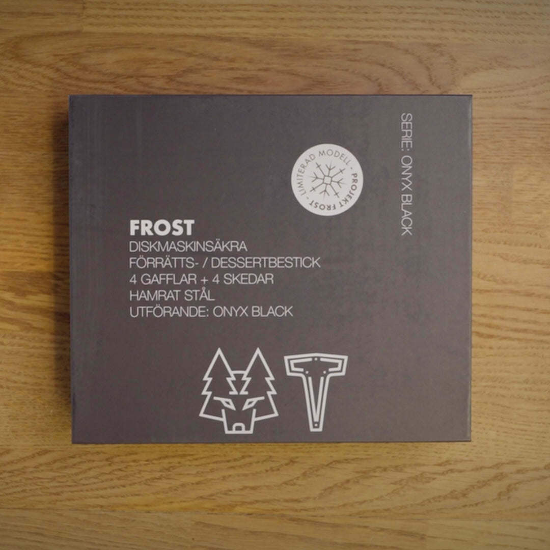 Video laden: ONYX - Dessert-/Vorspeisenbesteck (Schwarzer Onyx) 8-teilig