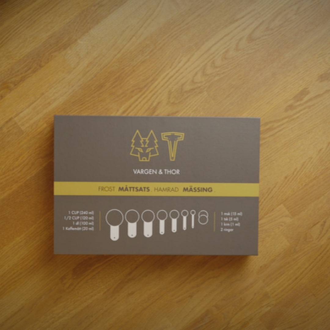 Video laden: FROST - Messlöffel (Messing) 7-teilig