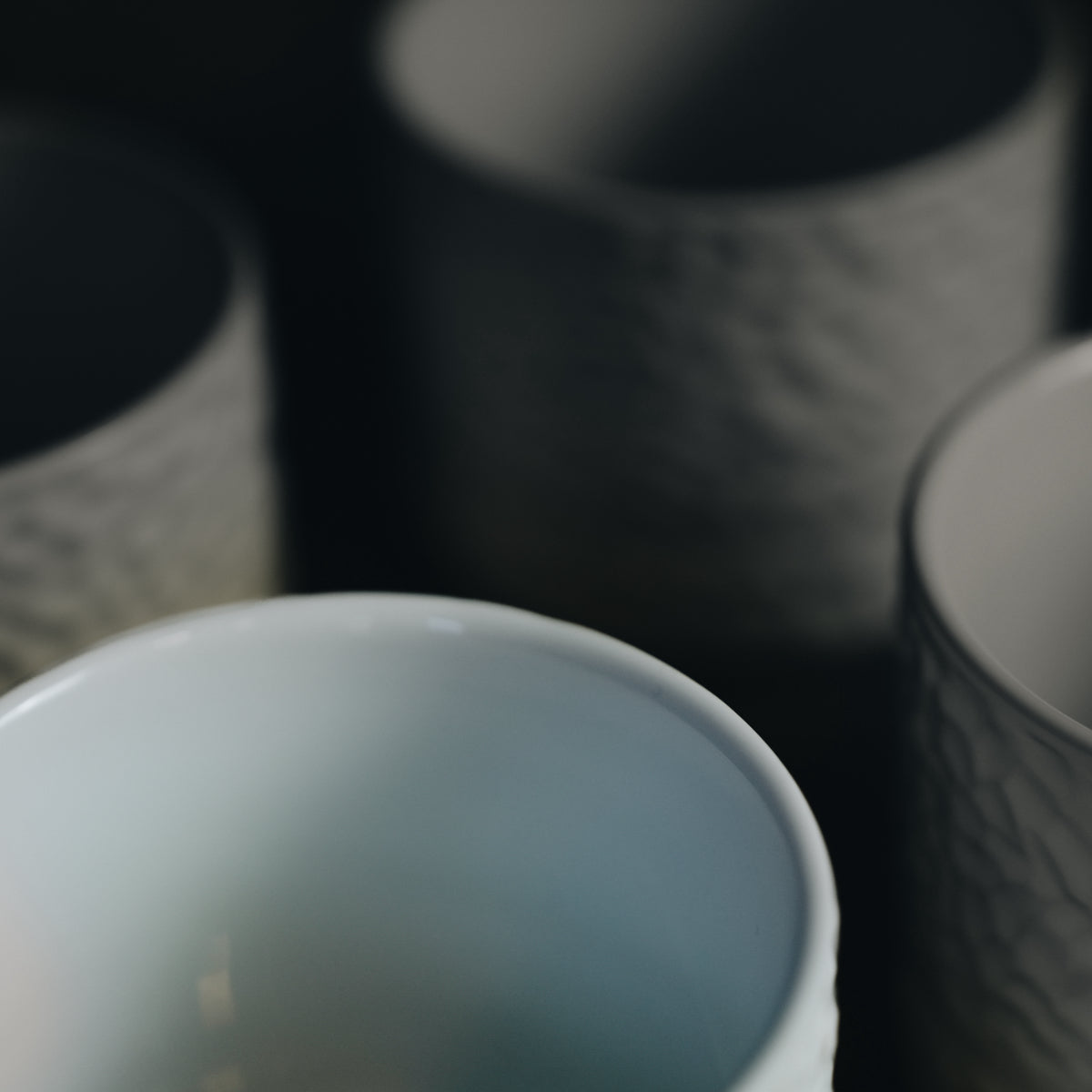 Servicen C - 4 x kopper/krus (Hvid)