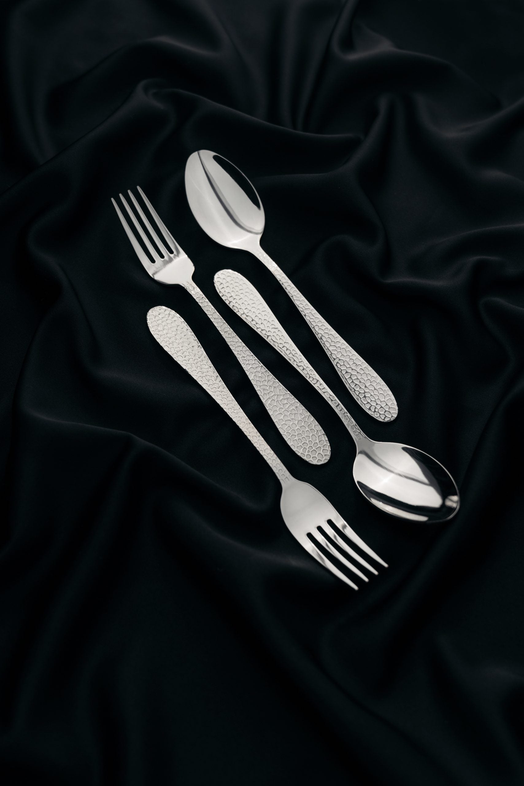 GRÅFOT - Dessert-/Forretbestik (Rustfrit stål) 8 dele