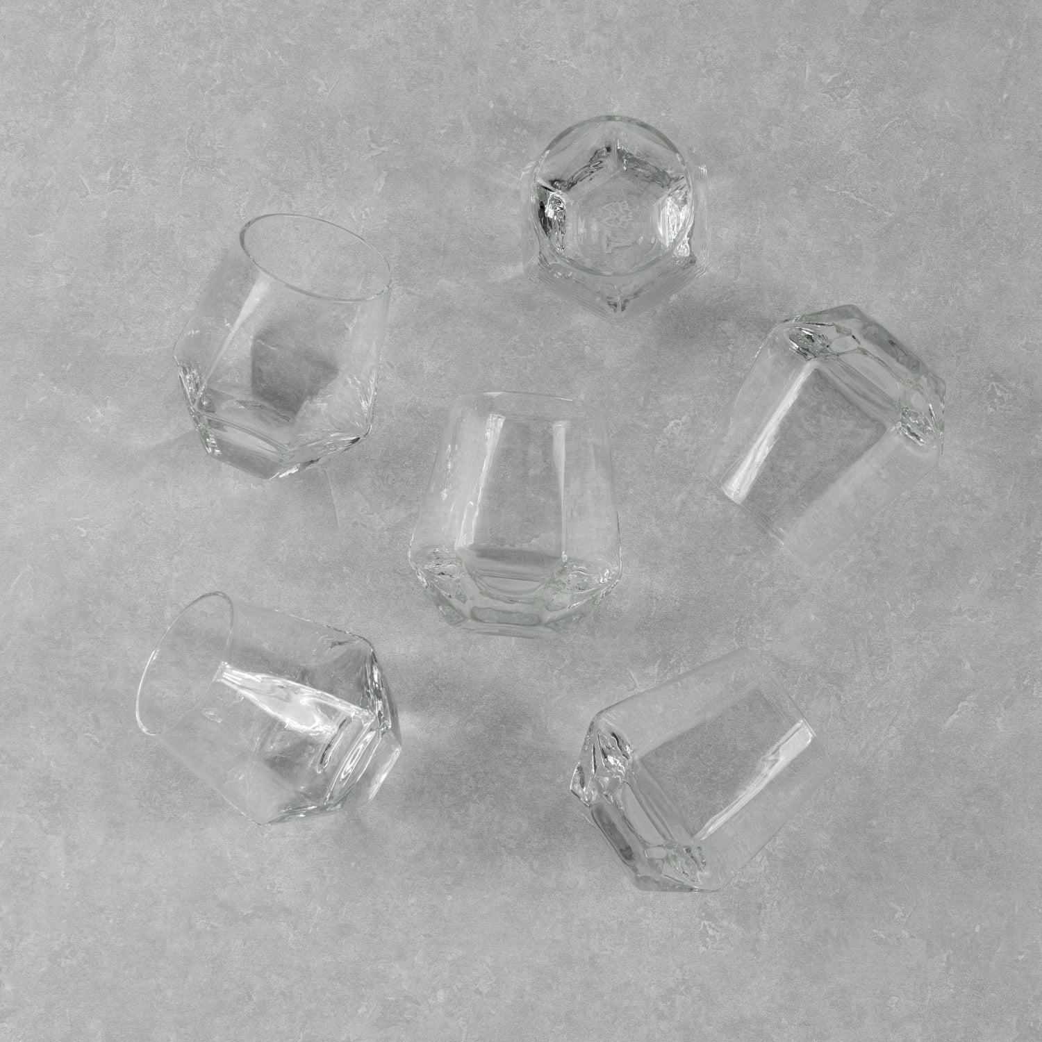 HEXA-Glas – 300 ml. 6er-Pack aus Borosilikat